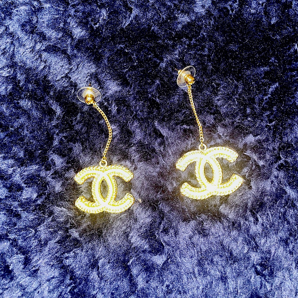 Authentic CHANEL earrings